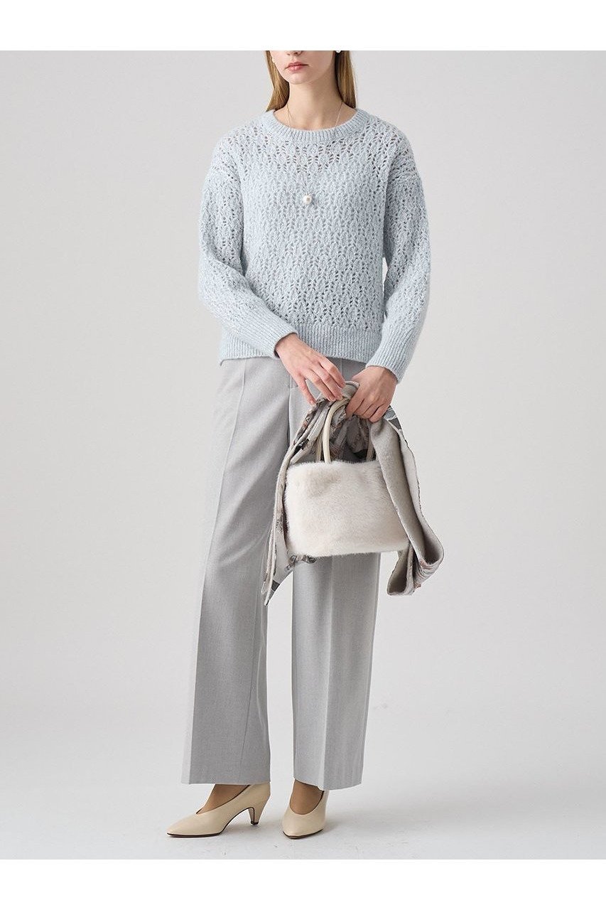 【アナイ/ANAYI】のダイヤレースワイド プルオーバー 人気、トレンドファッション・服の通販 founy(ファニー)  ファッション Fashion レディースファッション Fashion for Women トップス・カットソー Cut & Sew Tops ニット Knit Tops & Sweaters カジュアルプルオーバー・ニットトップス Pullovers & Knit Tops / Casual Pullovers おすすめ Recommended / Our Picks インナー Innerwear エアリー Airy Texture スパンコール Sequins, Sequin Embellishment パステル Pastel, Soft Color 冬 Winter / This Winter 新作・新入荷 New Arrivals / New In other-5|ID: prp329100004756557 ipo3291000000034408601