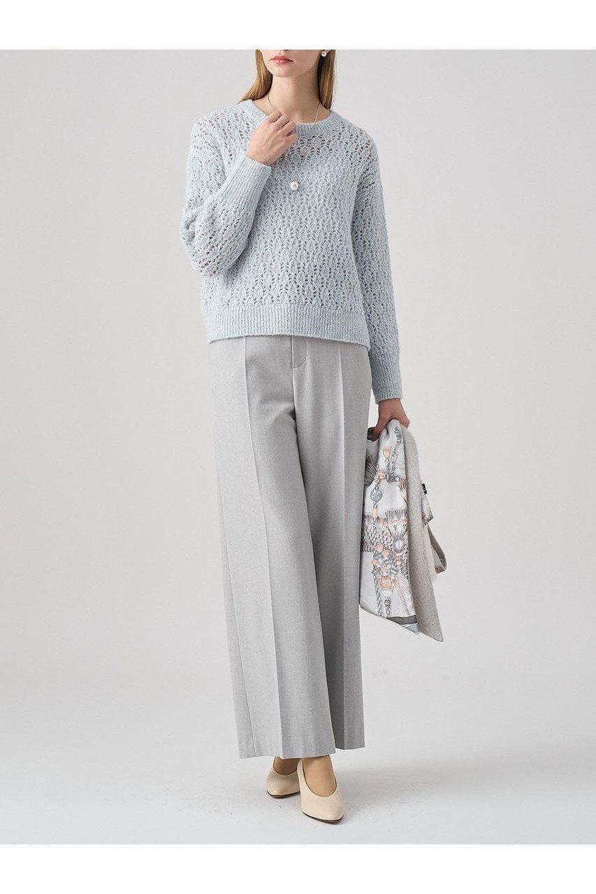 【アナイ/ANAYI】のダイヤレースワイド プルオーバー 人気、トレンドファッション・服の通販 founy(ファニー)  ファッション Fashion レディースファッション Fashion for Women トップス・カットソー Cut & Sew Tops ニット Knit Tops & Sweaters カジュアルプルオーバー・ニットトップス Pullovers & Knit Tops / Casual Pullovers おすすめ Recommended / Our Picks インナー Innerwear エアリー Airy Texture スパンコール Sequins, Sequin Embellishment パステル Pastel, Soft Color 冬 Winter / This Winter 新作・新入荷 New Arrivals / New In other-6|ID: prp329100004756557 ipo3291000000034408602