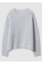 【アナイ/ANAYI】のダイヤレースワイド プルオーバー ブルー|ID: prp329100004756557 ipo3291000000036244084