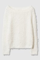 【アナイ/ANAYI】のチュールシャギーオフショルダー プルオーバー 人気、トレンドファッション・服の通販 founy(ファニー) ファッション Fashion レディースファッション Fashion for Women トップス・カットソー Cut & Sew Tops ニット Knit Tops & Sweaters カジュアルプルオーバー・ニットトップス Pullovers & Knit Tops / Casual Pullovers 新作・新入荷 New Arrivals / New In |ID:prp329100004756560