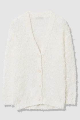 【アナイ/ANAYI】 チュールシャギーVネックカーディガン人気、トレンドファッション・服の通販 founy(ファニー) ファッション Fashion レディースファッション Fashion for Women トップス・カットソー Cut & Sew Tops ニット Knit Tops & Sweaters カーディガン・羽織り Layered Style Cardigans Vネックトップス V-Neck Tops / V-Cut Neckline Shirts エレガント 上品 Elegant カーディガン Cardigan, Knitwear シンプル Simple, Minimal フラット Flat, Flat Shoes リラックス Relax, Relaxed Fit 新作・新入荷 New Arrivals / New In |ID:prp329100004756562