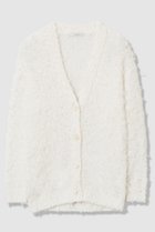 【アナイ/ANAYI】のチュールシャギーVネックカーディガン 人気、トレンドファッション・服の通販 founy(ファニー) ファッション Fashion レディースファッション Fashion for Women トップス・カットソー Cut & Sew Tops ニット Knit Tops & Sweaters カーディガン・羽織り Layered Style Cardigans Vネックトップス V-Neck Tops / V-Cut Neckline Shirts エレガント 上品 Elegant カーディガン Cardigan, Knitwear シンプル Simple, Minimal フラット Flat, Flat Shoes リラックス Relax, Relaxed Fit 新作・新入荷 New Arrivals / New In thumbnail ホワイト|ID: prp329100004756562 ipo3291000000034408626