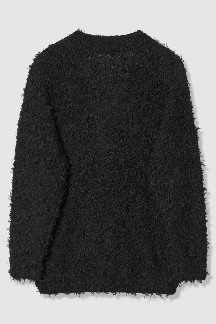 【アナイ/ANAYI】のチュールシャギーVネックカーディガン 人気、トレンドファッション・服の通販 founy(ファニー)  ファッション Fashion レディースファッション Fashion for Women トップス・カットソー Cut & Sew Tops ニット Knit Tops & Sweaters カーディガン・羽織り Layered Style Cardigans Vネックトップス V-Neck Tops / V-Cut Neckline Shirts エレガント 上品 Elegant カーディガン Cardigan, Knitwear シンプル Simple, Minimal フラット Flat, Flat Shoes リラックス Relax, Relaxed Fit 新作・新入荷 New Arrivals / New In other-2|ID: prp329100004756562 ipo3291000000034408629