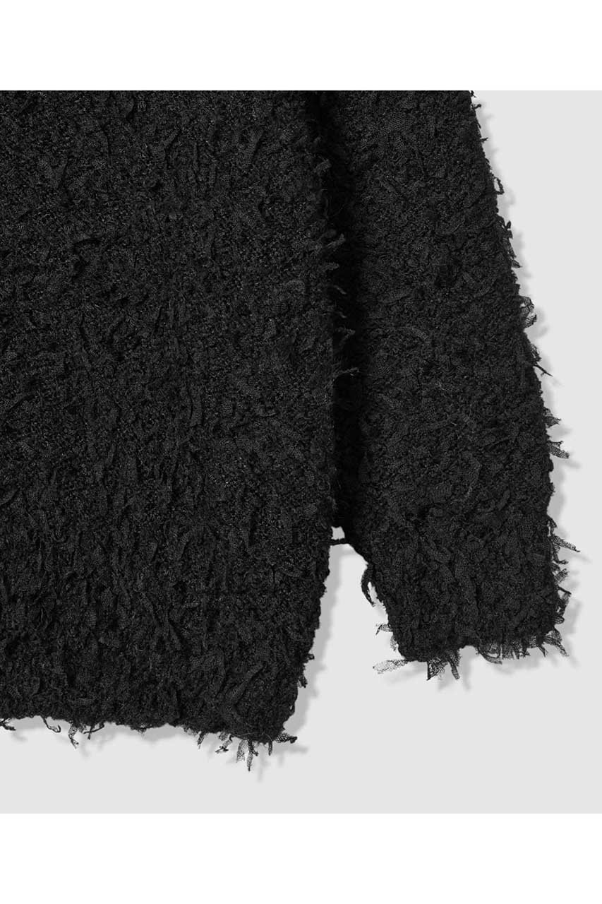 【アナイ/ANAYI】のチュールシャギーVネックカーディガン 人気、トレンドファッション・服の通販 founy(ファニー)  ファッション Fashion レディースファッション Fashion for Women トップス・カットソー Cut & Sew Tops ニット Knit Tops & Sweaters カーディガン・羽織り Layered Style Cardigans Vネックトップス V-Neck Tops / V-Cut Neckline Shirts エレガント 上品 Elegant カーディガン Cardigan, Knitwear シンプル Simple, Minimal フラット Flat, Flat Shoes リラックス Relax, Relaxed Fit 新作・新入荷 New Arrivals / New In other-4|ID: prp329100004756562 ipo3291000000034408633