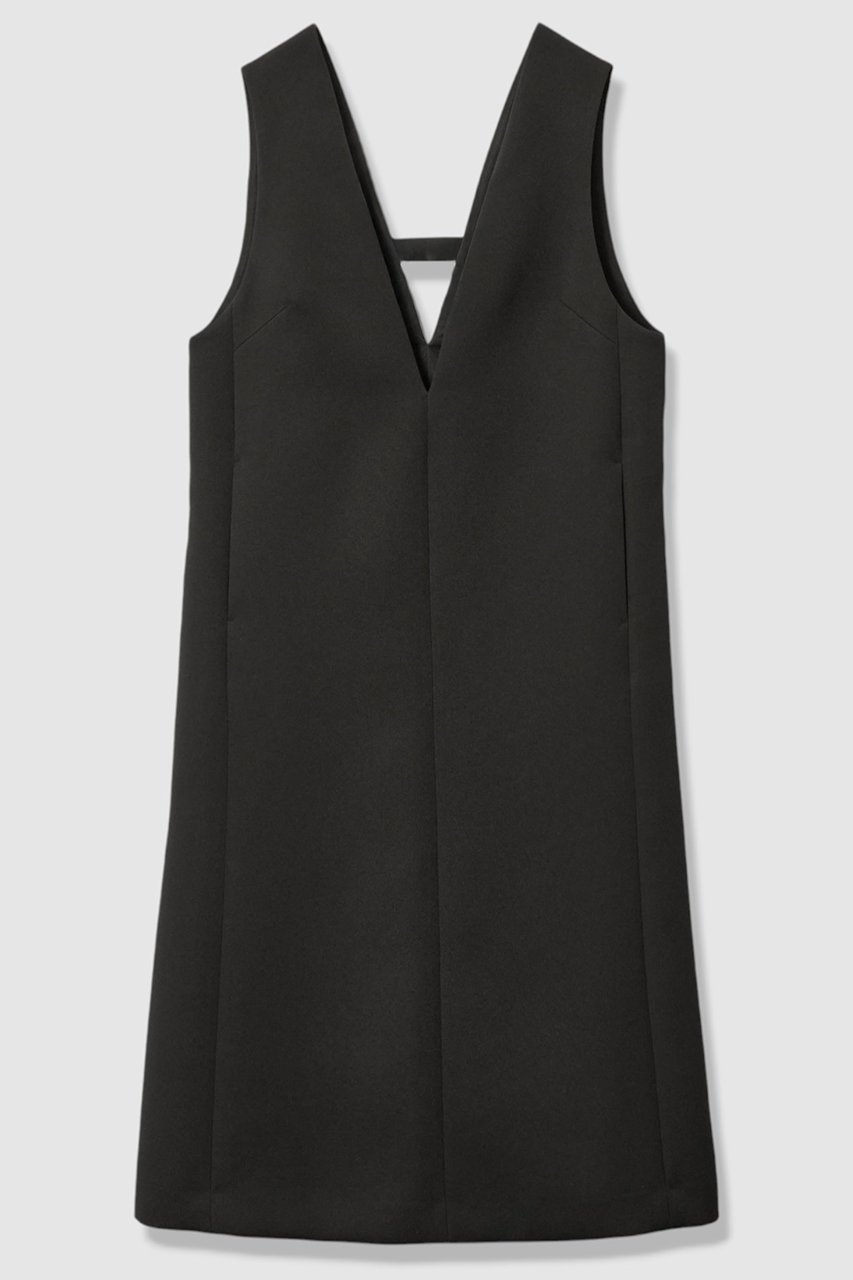 【アナイ/ANAYI】のトリプルクロスジャンパー ワンピース インテリア・キッズ・メンズ・レディースファッション・服の通販 founy(ファニー)  ファッション Fashion レディースファッション Fashion for Women ワンピース Dresses チュニック Tunic Tops & Dresses インナー Innerwear シンプル Simple, Minimal ストレッチ Stretch, Stretchy Fabric チュニック Tunic, Long Top メタル Metal, Metal Parts リブニット Rib Knit, Ribbed Knit ロング Long, Long-Length 新作・新入荷 New Arrivals / New In ブラック|ID: prp329100004756565 ipo3291000000034408645