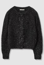 【アナイ/ANAYI】のラメシャギークルー カーディガン ブラック|ID:prp329100004756569