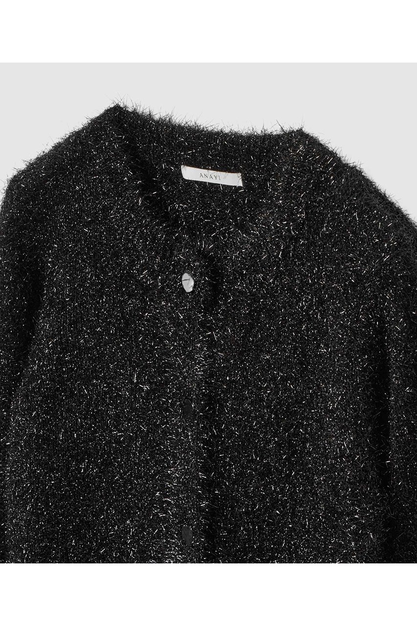 【アナイ/ANAYI】のラメシャギークルー カーディガン 人気、トレンドファッション・服の通販 founy(ファニー)  ファッション Fashion レディースファッション Fashion for Women トップス・カットソー Cut & Sew Tops ニット Knit Tops & Sweaters カーディガン・羽織り Layered Style Cardigans カーディガン Cardigan, Knitwear ベーシック Basic, Essential メタル Metal, Metal Parts エレガント 上品 Elegant 新作・新入荷 New Arrivals / New In other-3|ID: prp329100004756569 ipo3291000000034408682