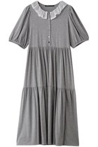 【ビリティス ディセッタン/Bilitis dix-sept ans】のチュールカラードレス 人気、トレンドファッション・服の通販 founy(ファニー) ファッション Fashion レディースファッション Fashion for Women ワンピース Dresses フォーマル・パーティードレス・結婚式用ドレス Elegant & Casual Dresses チュニック Tunic Tops & Dresses 2025年 2025 2025-2026秋冬・A/W Autumn/Winter 2025–26 AW25–26 エアリー Airy Texture チュニック Tunic, Long Top ドレス Dress, One-Piece フェミニン Feminine, Girly ロング Long, Long-Length A/W・秋冬 Autumn/Winter thumbnail グレー|ID: prp329100004756572 ipo3291000000034408692