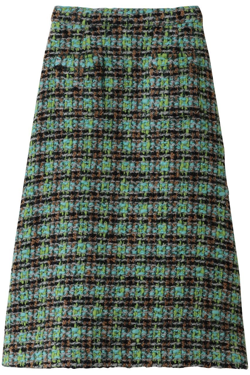 【生地の可能性/kijinokanosei】のAラインスカート インテリア・キッズ・メンズ・レディースファッション・服の通販 founy(ファニー)  ファッション Fashion レディースファッション Fashion for Women スカート Skirts Aライン・フレアスカート A-Line & Flared Skirts オケージョン Occasion Wear シンプル Simple, Minimal ツイード Twill, Twill Weave 新作・新入荷 New Arrivals / New In shinshin グリーン|ID: prp329100004756573 ipo3291000000034408705