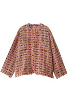 【生地の可能性/kijinokanosei】のフリンジジャケット 人気、トレンドファッション・服の通販 founy(ファニー) ファッション Fashion レディースファッション Fashion for Women アウター Coat / Outerwear Collection レディースジャケット・軽アウター Jackets インナー Innerwear シルク Silk, 100% Silk シンプル Simple, Minimal ジャケット Jacket, Outerwear ツイード Twill, Twill Weave ラベンダー Lavender 新作・新入荷 New Arrivals / New In thumbnail sakuragai ピンク|ID: prp329100004756575 ipo3291000000034408715