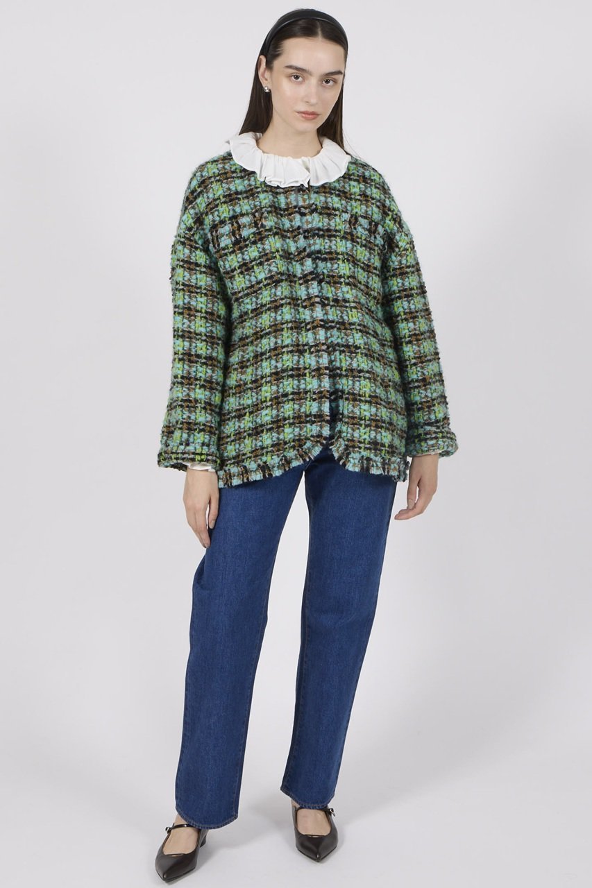 【生地の可能性/kijinokanosei】のフリンジジャケット 人気、トレンドファッション・服の通販 founy(ファニー)  ファッション Fashion レディースファッション Fashion for Women アウター Coat / Outerwear Collection レディースジャケット・軽アウター Jackets インナー Innerwear シルク Silk, 100% Silk シンプル Simple, Minimal ジャケット Jacket, Outerwear ツイード Twill, Twill Weave ラベンダー Lavender 新作・新入荷 New Arrivals / New In other-8|ID: prp329100004756575 ipo3291000000034408728