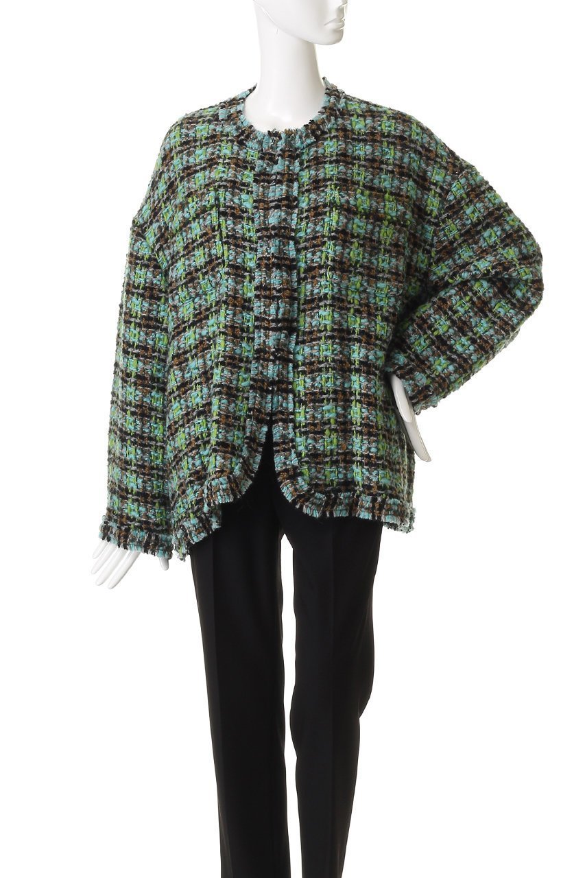 【生地の可能性/kijinokanosei】のフリンジジャケット 人気、トレンドファッション・服の通販 founy(ファニー) 　ファッション　Fashion　レディースファッション　Fashion for Women　アウター　Coat / Outerwear Collection　レディースジャケット・軽アウター　Jackets　インナー　Innerwear　シルク　Silk, 100% Silk　シンプル　Simple, Minimal　ジャケット　Jacket, Outerwear　ツイード　Twill, Twill Weave　ラベンダー　Lavender　other-2|ID: prp329100004756575 ipo3291000000036244109