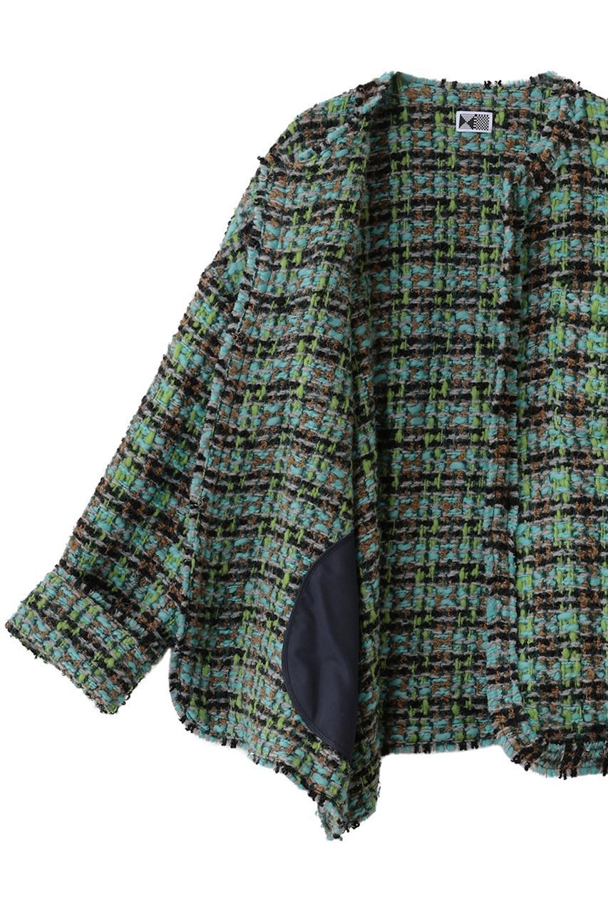 【生地の可能性/kijinokanosei】のフリンジジャケット 人気、トレンドファッション・服の通販 founy(ファニー) 　ファッション　Fashion　レディースファッション　Fashion for Women　アウター　Coat / Outerwear Collection　レディースジャケット・軽アウター　Jackets　インナー　Innerwear　シルク　Silk, 100% Silk　シンプル　Simple, Minimal　ジャケット　Jacket, Outerwear　ツイード　Twill, Twill Weave　ラベンダー　Lavender　other-6|ID: prp329100004756575 ipo3291000000036244113