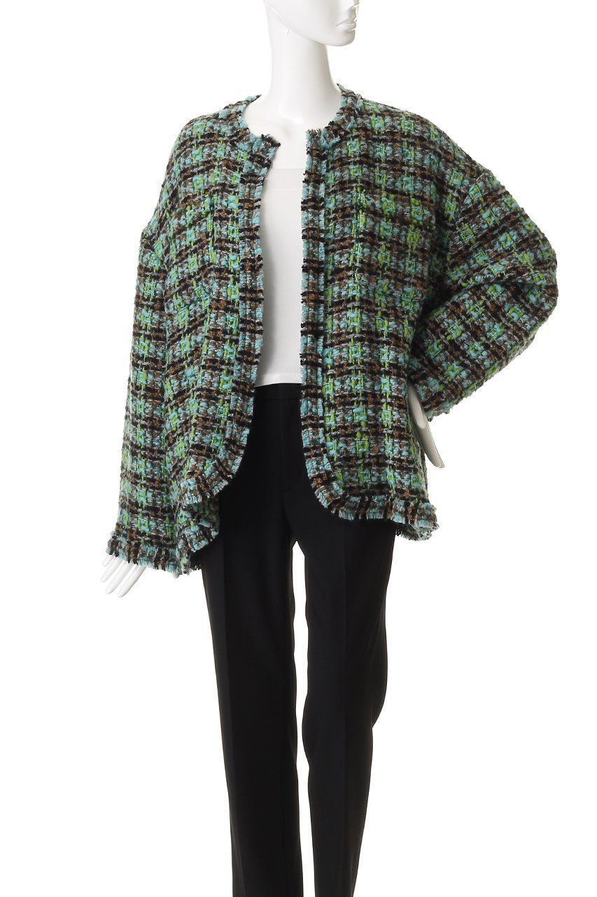 【生地の可能性/kijinokanosei】のフリンジジャケット 人気、トレンドファッション・服の通販 founy(ファニー) 　ファッション　Fashion　レディースファッション　Fashion for Women　アウター　Coat / Outerwear Collection　レディースジャケット・軽アウター　Jackets　インナー　Innerwear　シルク　Silk, 100% Silk　シンプル　Simple, Minimal　ジャケット　Jacket, Outerwear　ツイード　Twill, Twill Weave　ラベンダー　Lavender　other-7|ID: prp329100004756575 ipo3291000000036244114