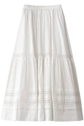 【マザー/MOTHER】のTHE LACED UP SKIRT ホワイトレーススカート (WFW) 人気、トレンドファッション・服の通販 founy(ファニー) ファッション Fashion レディースファッション Fashion for Women スカート Skirts おすすめ Recommended / Our Picks ジャケット Jacket, Outerwear デニム Denim, Jeans Material レース Lace, Lace Fabric |ID:prp329100004756596