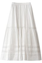 【マザー/MOTHER】のTHE LACED UP SKIRT ホワイトレーススカート (WFW) ホワイト|ID: prp329100004756596 ipo3291000000036108312