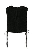 【マルティニーク/martinique】の【CURRENTAGE】ラッフルベスト 人気、トレンドファッション・服の通販 founy(ファニー) ファッション Fashion レディースファッション Fashion for Women アウター Coat / Outerwear Collection レディースジャケット・軽アウター Jackets コンパクト Compact, Small Size ジャケット Jacket, Outerwear フォルム Silhouette, Form フロント Front, Front Design ベスト Vest, Waistcoat ボトム Bottoms, Lower Wear ラッフル Ruffle, Frill リボン Ribbon, Bow 新作・新入荷 New Arrivals / New In A/W・秋冬 Autumn/Winter thumbnail ブラック|ID: prp329100004756600 ipo3291000000034408851