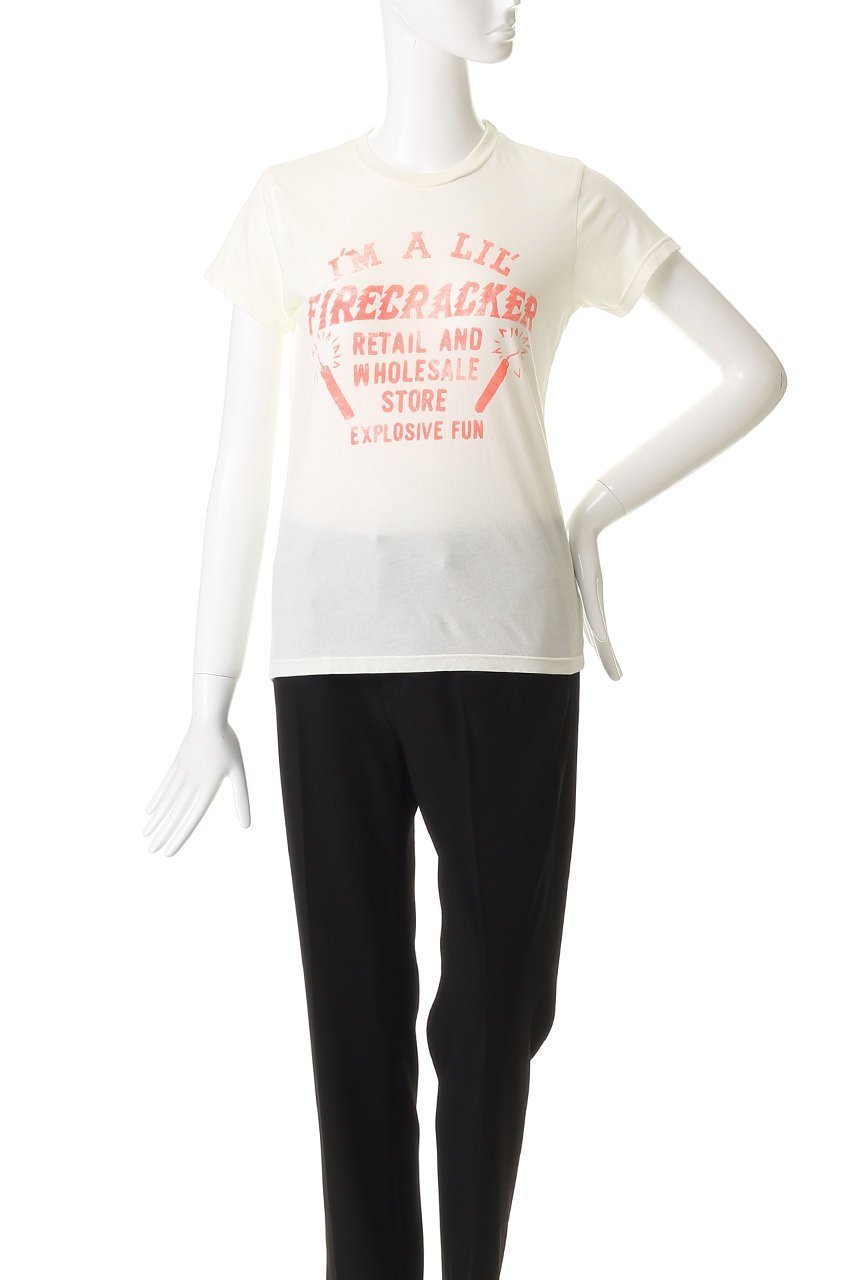 【マザー/MOTHER】のTHE BOXY GOODIE GOODIE FIRECRACKER Tシャツ (LFC) 人気、トレンドファッション・服の通販 founy(ファニー)  ファッション Fashion レディースファッション Fashion for Women トップス・カットソー Cut & Sew Tops シャツ・ブラウス・オフィスカジュアル Elegant Blouses & Button-Ups ロングTシャツ・Tシャツ Longline T-Shirts & Tees カットソー・ベーシックTシャツ Cut-and-Sewn Tops / Stretch Tees & Basics グラフィック Graphic, Graphic Design ショート Short, Short Length スリーブ Sleeve, Long Sleeve / Short Sleeve デニム Denim, Jeans Material フィット Fit, Slim Fit フロント Front, Front Design ヴィンテージ Vintage Style 新作・新入荷 New Arrivals / New In other-2|ID: prp329100004756614 ipo3291000000034408926