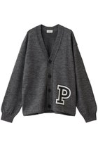【ガリャルダガランテ/GALLARDAGALANTE】の【PEAS】レタードニットカーディガン グレー|ID: prp329100004756619 ipo3291000000034408958