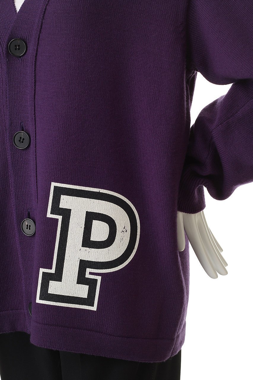 【ガリャルダガランテ/GALLARDAGALANTE】の【PEAS】レタードニットカーディガン 人気、トレンドファッション・服の通販 founy(ファニー)  ファッション Fashion レディースファッション Fashion for Women トップス・カットソー Cut & Sew Tops ニット Knit Tops & Sweaters カーディガン・羽織り Layered Style Cardigans カーディガン Cardigan, Knitwear デニム Denim, Jeans Material プリント Print, Printed Pattern 新作・新入荷 New Arrivals / New In other-5|ID: prp329100004756619 ipo3291000000034408963