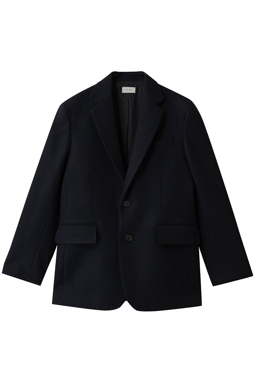 【ガリャルダガランテ/GALLARDAGALANTE】の【PEAS】ドレスジャコート インテリア・キッズ・メンズ・レディースファッション・服の通販 founy(ファニー)  ファッション Fashion レディースファッション Fashion for Women アウター Coat / Outerwear Collection コート・ロングコート・ピーコート Long Coats, Peacoats & More ワンピース Dresses フォーマル・パーティードレス・結婚式用ドレス Elegant & Casual Dresses クラシック Classic, Timeless Style ショート Short, Short Length デニム Denim, Jeans Material フォルム Silhouette, Form メルトン Melton, Heavy Wool 新作・新入荷 New Arrivals / New In ネイビー|ID: prp329100004756622 ipo3291000000034408979