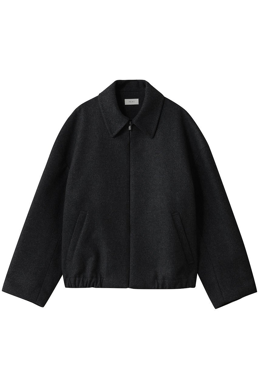 【ガリャルダガランテ/GALLARDAGALANTE】の【PEAS】スイングトップコート インテリア・キッズ・メンズ・レディースファッション・服の通販 founy(ファニー) ファッション Fashion レディースファッション Fashion for Women アウター Coat / Outerwear Collection コート・ロングコート・ピーコート Long Coats, Peacoats & More クラシック Classic, Timeless Style ショート Short, Short Length デニム Denim, Jeans Material チャコールグレー|ID: prp329100004756624 ipo3291000000034408993