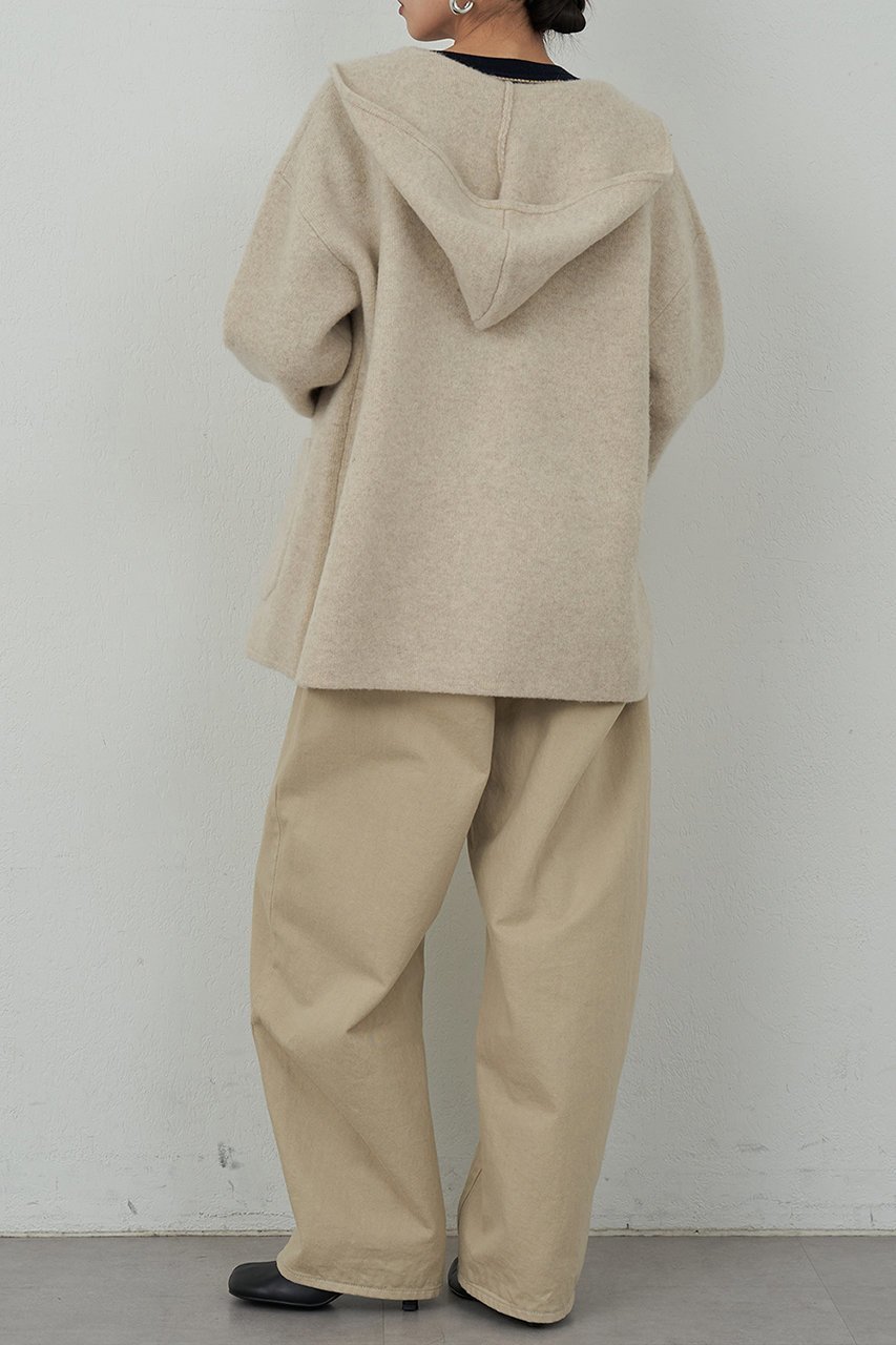 【ガリャルダガランテ/GALLARDAGALANTE】の【HERITANOVUM】ニットフーディコート 人気、トレンドファッション・服の通販 founy(ファニー)  ファッション Fashion レディースファッション Fashion for Women アウター Coat / Outerwear Collection コート・ロングコート・ピーコート Long Coats, Peacoats & More エレガント 上品 Elegant ショート Short, Short Length リラックス Relax, Relaxed Fit 新作・新入荷 New Arrivals / New In other-4|ID: prp329100004756636 ipo3291000000034409076