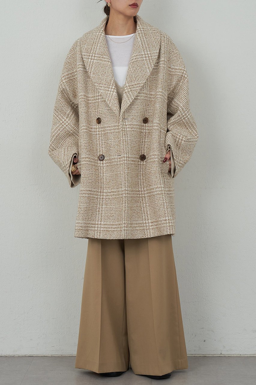 【ガリャルダガランテ/GALLARDAGALANTE】の【HERITANOVUM】ツィードショールカラーショートコート 人気、トレンドファッション・服の通販 founy(ファニー)  ファッション Fashion レディースファッション Fashion for Women アウター Coat / Outerwear Collection コート・ロングコート・ピーコート Long Coats, Peacoats & More エレガント 上品 Elegant ショート Short, Short Length ショール Shawl, Wrap スタイリッシュ Stylish, Fashionable ツイード Twill, Twill Weave 新作・新入荷 New Arrivals / New In A/W・秋冬 Autumn/Winter other-2|ID: prp329100004756637 ipo3291000000034409085