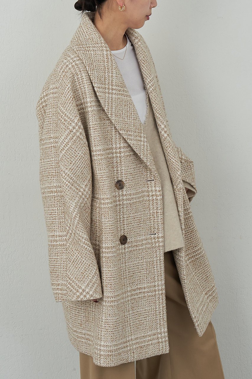 【ガリャルダガランテ/GALLARDAGALANTE】の【HERITANOVUM】ツィードショールカラーショートコート 人気、トレンドファッション・服の通販 founy(ファニー)  ファッション Fashion レディースファッション Fashion for Women アウター Coat / Outerwear Collection コート・ロングコート・ピーコート Long Coats, Peacoats & More エレガント 上品 Elegant ショート Short, Short Length ショール Shawl, Wrap スタイリッシュ Stylish, Fashionable ツイード Twill, Twill Weave 新作・新入荷 New Arrivals / New In A/W・秋冬 Autumn/Winter other-7|ID: prp329100004756637 ipo3291000000034409090