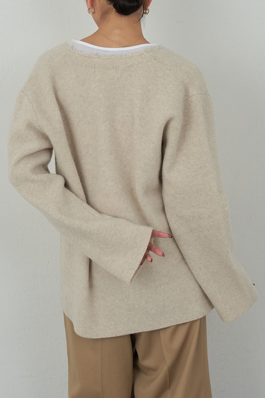 【ガリャルダガランテ/GALLARDAGALANTE】の【HERITANOVUM】Vチュニックニット 人気、トレンドファッション・服の通販 founy(ファニー)  ファッション Fashion レディースファッション Fashion for Women トップス・カットソー Cut & Sew Tops ニット Knit Tops & Sweaters カジュアルプルオーバー・ニットトップス Pullovers & Knit Tops / Casual Pullovers インナー Innerwear チュニック Tunic, Long Top デコルテ Décolleté, Neckline ベーシック Basic, Essential エレガント 上品 Elegant 新作・新入荷 New Arrivals / New In other-8|ID: prp329100004756639 ipo3291000000034409110