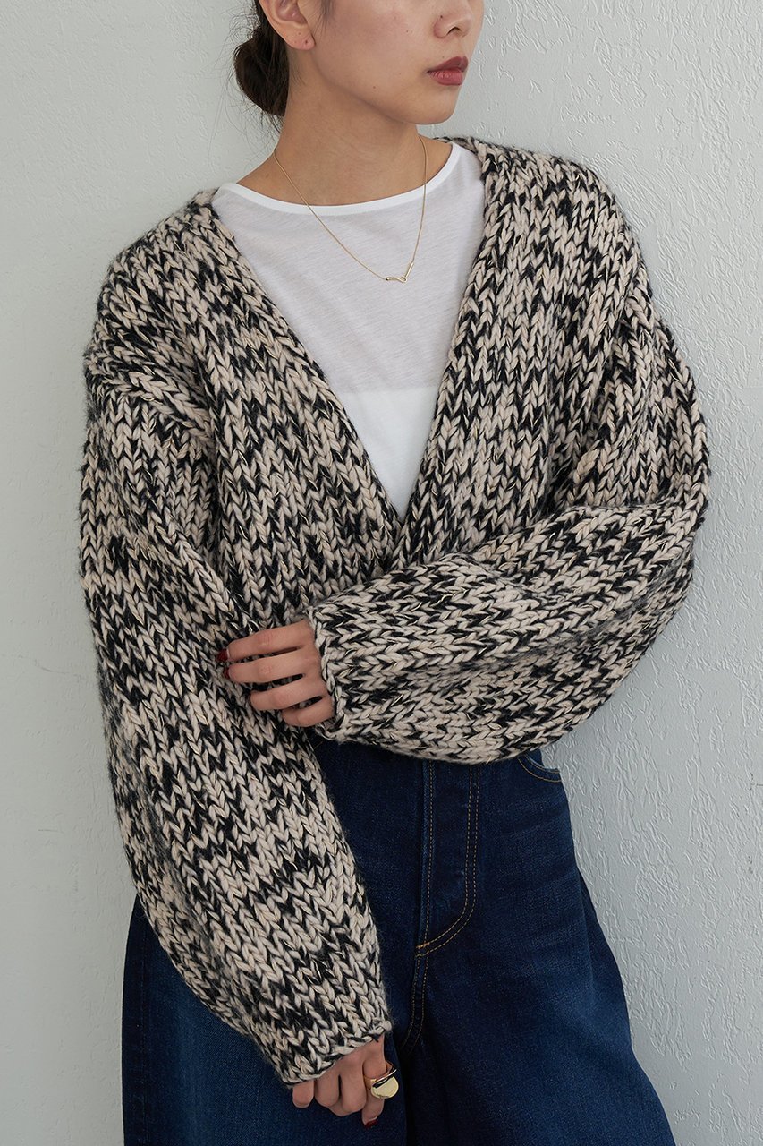 【ガリャルダガランテ/GALLARDAGALANTE】の【HERITANOVUM】ハンドニットジャケット 人気、トレンドファッション・服の通販 founy(ファニー)  ファッション Fashion レディースファッション Fashion for Women アウター Coat / Outerwear Collection レディースジャケット・軽アウター Jackets インナー Innerwear クロップド Cropped, Short Length ジャケット Jacket, Outerwear スタンダード Standard, Basic フォルム Silhouette, Form 新作・新入荷 New Arrivals / New In other-5|ID: prp329100004756640 ipo3291000000034409117