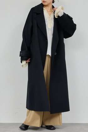 【ガリャルダガランテ/GALLARDAGALANTE】の【HERITANOVUM】ウールカシミヤチェストリバーコート 人気、トレンドファッション・服の通販 founy(ファニー) ファッション Fashion レディースファッション Fashion for Women アウター Coat / Outerwear Collection コート・ロングコート・ピーコート Long Coats, Peacoats & More エレガント 上品 Elegant ロング Long, Long-Length 新作・新入荷 New Arrivals / New In |ID:prp329100004756643