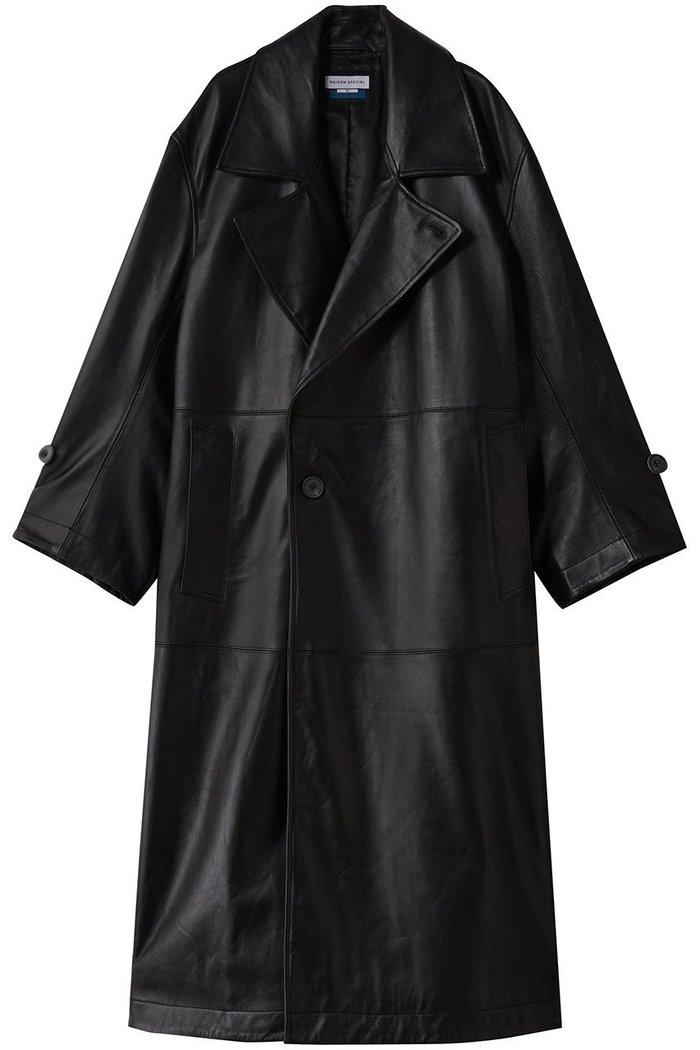 【メゾンスペシャル/MAISON SPECIAL】の【UNISEX】SHEEPレザーロングコート インテリア・キッズ・メンズ・レディースファッション・服の通販 founy(ファニー) https://founy.com/ ファッション Fashion レディースファッション Fashion for Women アウター Coat / Outerwear Collection コート・ロングコート・ピーコート Long Coats, Peacoats & More ユニセックス Unisex, Genderless シンプル Simple, Minimal ロング Long, Long-Length A/W・秋冬 Autumn/Winter |ID: prp329100004756646 ipo3291000000035513751