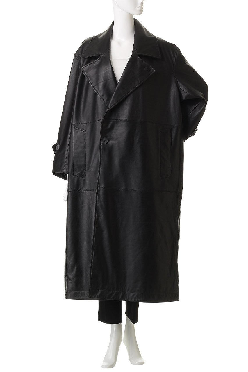 【メゾンスペシャル/MAISON SPECIAL】の【UNISEX】SHEEPレザーロングコート 大人の最旬トレンドファッション＆コーディネート founy(ファウニー) 　ファッション　Fashion　レディースファッション　Fashion for Women　アウター　Coat / Outerwear Collection　コート・ロングコート・ピーコート　Long Coats, Peacoats & More　ユニセックス　Unisex, Genderless　シンプル　Simple, Minimal　ロング　Long, Long-Length　A/W・秋冬　Autumn/Winter　other-2|ID: prp329100004756646 ipo3291000000036890791