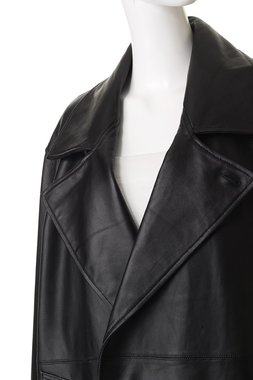 【メゾンスペシャル/MAISON SPECIAL】の【UNISEX】SHEEPレザーロングコート 大人の最旬トレンドファッション＆コーディネート founy(ファウニー) 　ファッション　Fashion　レディースファッション　Fashion for Women　アウター　Coat / Outerwear Collection　コート・ロングコート・ピーコート　Long Coats, Peacoats & More　ユニセックス　Unisex, Genderless　シンプル　Simple, Minimal　ロング　Long, Long-Length　A/W・秋冬　Autumn/Winter　other-5|ID: prp329100004756646 ipo3291000000036890794