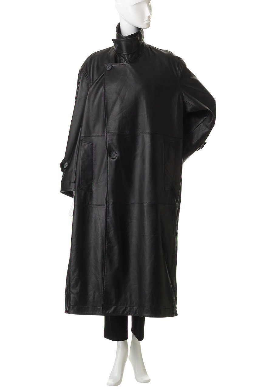 【メゾンスペシャル/MAISON SPECIAL】の【UNISEX】SHEEPレザーロングコート 大人の最旬トレンドファッション＆コーディネート founy(ファウニー) 　ファッション　Fashion　レディースファッション　Fashion for Women　アウター　Coat / Outerwear Collection　コート・ロングコート・ピーコート　Long Coats, Peacoats & More　ユニセックス　Unisex, Genderless　シンプル　Simple, Minimal　ロング　Long, Long-Length　A/W・秋冬　Autumn/Winter　other-7|ID: prp329100004756646 ipo3291000000036890796