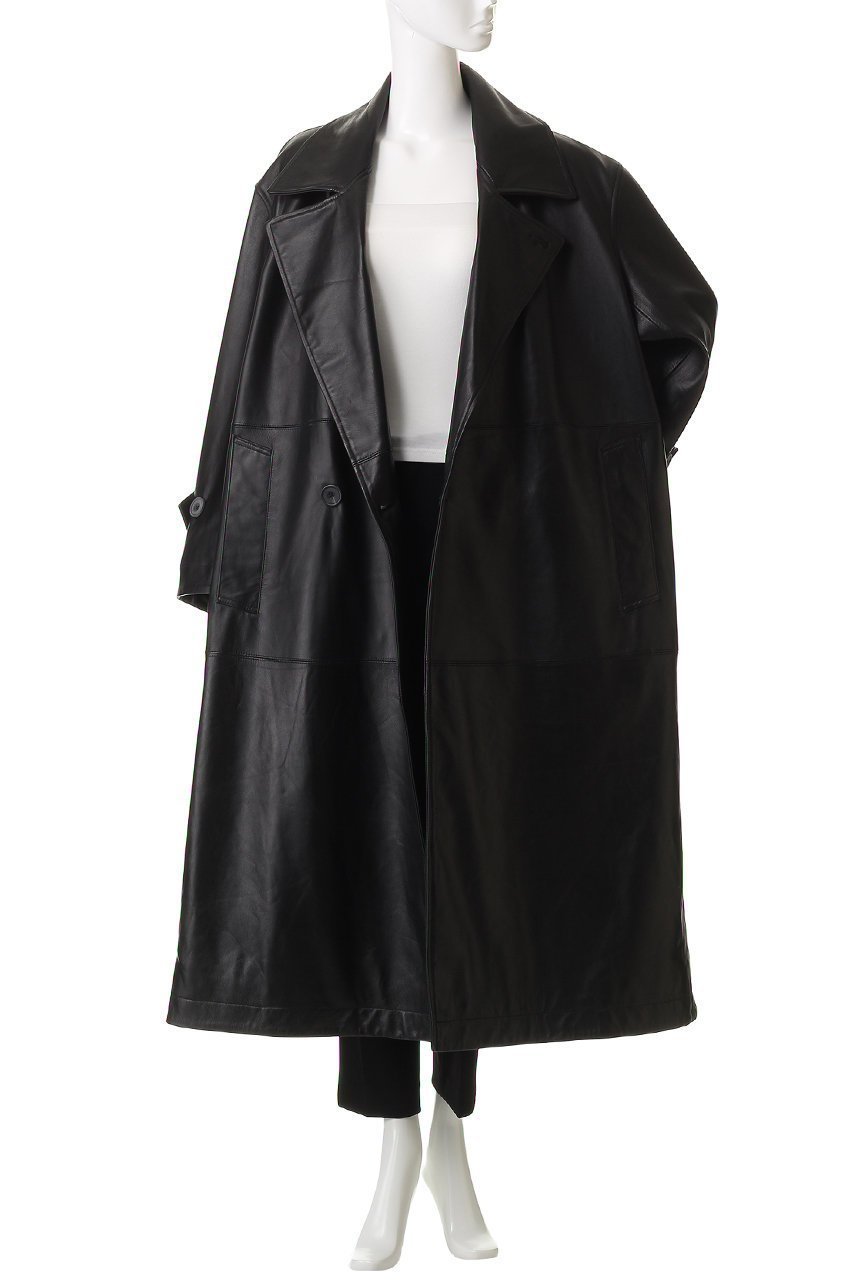 【メゾンスペシャル/MAISON SPECIAL】の【UNISEX】SHEEPレザーロングコート 大人の最旬トレンドファッション＆コーディネート founy(ファウニー) 　ファッション　Fashion　レディースファッション　Fashion for Women　アウター　Coat / Outerwear Collection　コート・ロングコート・ピーコート　Long Coats, Peacoats & More　ユニセックス　Unisex, Genderless　シンプル　Simple, Minimal　ロング　Long, Long-Length　A/W・秋冬　Autumn/Winter　other-8|ID: prp329100004756646 ipo3291000000036890797