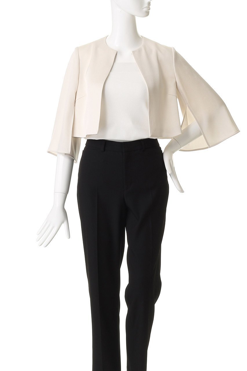 【アナイ/ANAYI】のトリアセサテンボレロジャケット 人気、トレンドファッション・服の通販 founy(ファニー)  ファッション Fashion レディースファッション Fashion for Women アウター Coat / Outerwear Collection レディースジャケット・軽アウター Jackets ボレロ・ショート丈ジャケット / ドレス羽織りに Boleros & Short Jackets シンプル Simple, Minimal ジャケット Jacket, Outerwear スリット Slit, Slit Detail ボレロ Bolero, Short Cardigan エレガント 上品 Elegant 新作・新入荷 New Arrivals / New In other-7|ID: prp329100004756647 ipo3291000000034409197
