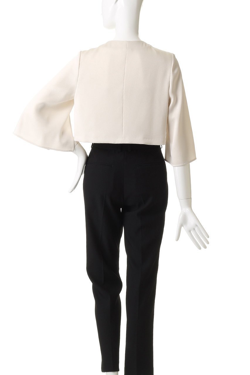 【アナイ/ANAYI】のトリアセサテンボレロジャケット 人気、トレンドファッション・服の通販 founy(ファニー) 　ファッション　Fashion　レディースファッション　Fashion for Women　アウター　Coat / Outerwear Collection　レディースジャケット・軽アウター　Jackets　ボレロ・ショート丈ジャケット / ドレス羽織りに　Boleros & Short Jackets　シンプル　Simple, Minimal　ジャケット　Jacket, Outerwear　スリット　Slit, Slit Detail　ボレロ　Bolero, Short Cardigan　エレガント 上品　Elegant　other-4|ID: prp329100004756647 ipo3291000000036890802