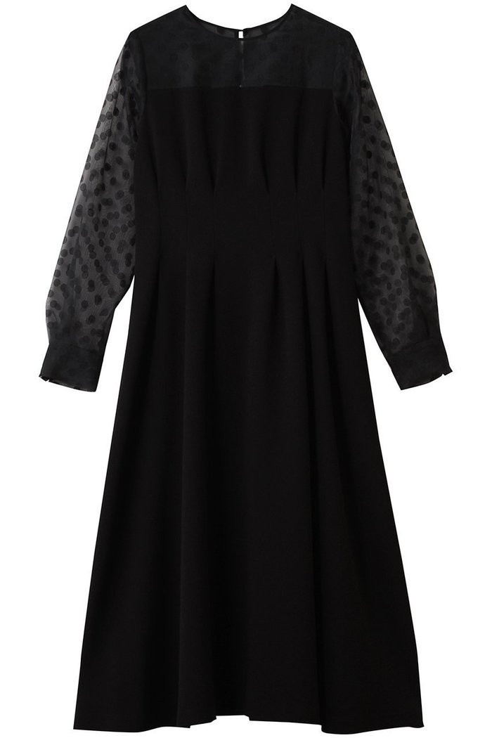 【アナイ/ANAYI】のシアードットコンビタックワンピース インテリア・キッズ・メンズ・レディースファッション・服の通販 founy(ファニー) https://founy.com/ ファッション Fashion レディースファッション Fashion for Women ワンピース Dresses チュニック Tunic Tops & Dresses エレガント 上品 Elegant ジュエリー Jewelry, Accessories チュニック Tunic, Long Top トレンド Trend, Trending Now ドット Polka Dot, Dot Pattern フィット Fit, Slim Fit フェミニン Feminine, Girly フレア Flare, Flared ロング Long, Long-Length 新作・新入荷 New Arrivals / New In |ID: prp329100004756648 ipo3291000000034409198