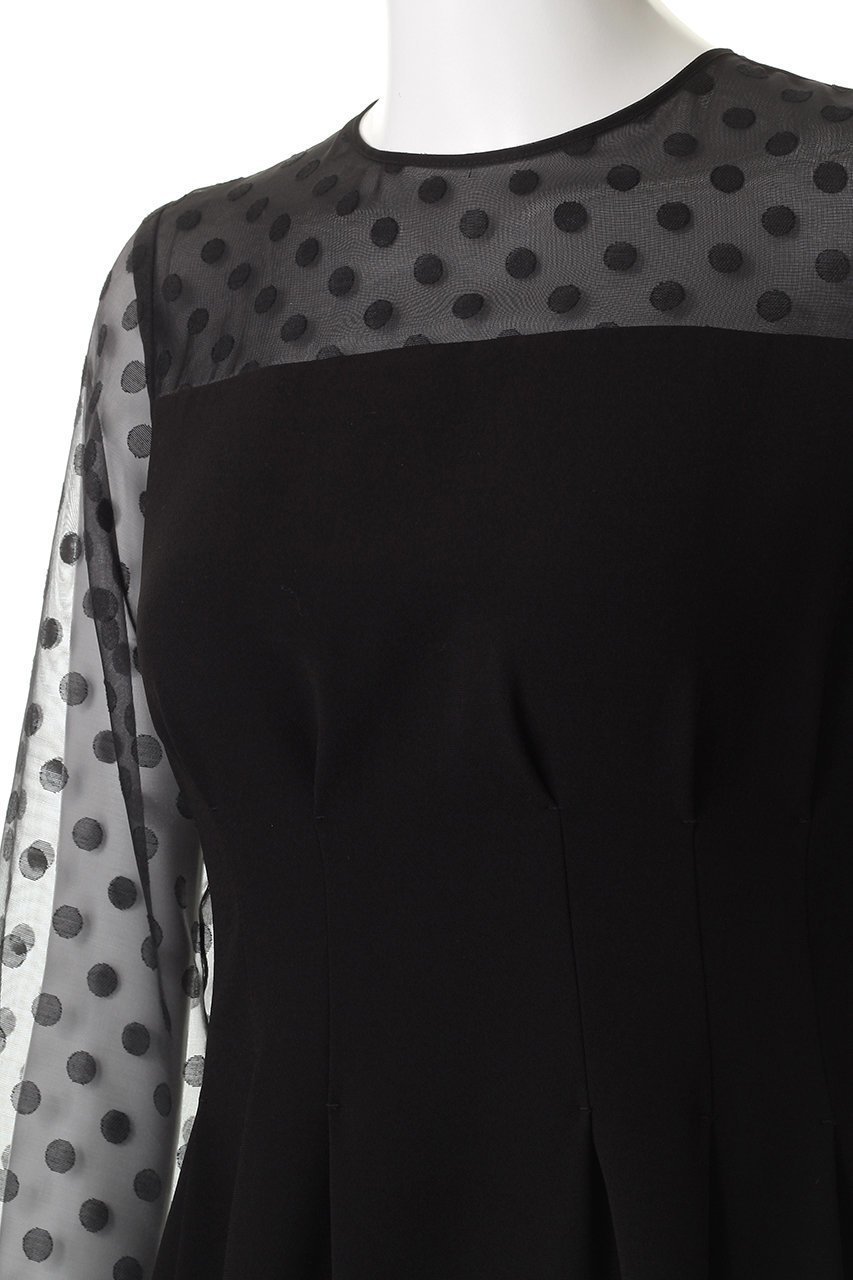 【アナイ/ANAYI】のシアードットコンビタックワンピース 人気、トレンドファッション・服の通販 founy(ファニー)  ファッション Fashion レディースファッション Fashion for Women ワンピース Dresses チュニック Tunic Tops & Dresses エレガント 上品 Elegant ジュエリー Jewelry, Accessories チュニック Tunic, Long Top トレンド Trend, Trending Now ドット Polka Dot, Dot Pattern フィット Fit, Slim Fit フェミニン Feminine, Girly フレア Flare, Flared ロング Long, Long-Length 新作・新入荷 New Arrivals / New In other-5|ID: prp329100004756648 ipo3291000000034409203