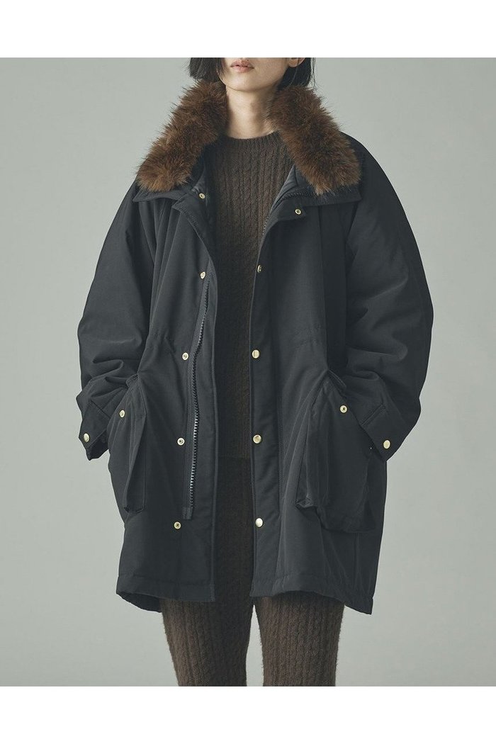 【カレンソロジー/Curensology】の〈&RC〉フェイクファーエリツキスウェーディッシュモッズコート インテリア・キッズ・メンズ・レディースファッション・服の通販 founy(ファニー) https://founy.com/ ファッション Fashion レディースファッション Fashion for Women アウター Coat / Outerwear Collection コート・ロングコート・ピーコート Long Coats, Peacoats & More モッズコート・ミリタリー風アウター Mods & Field Coats ショート Short, Short Length フェイクファー Faux Fur, Imitation Fur エレガント 上品 Elegant 再入荷 Restock / Back in Stock |ID: prp329100004756651 ipo3291000000034409226