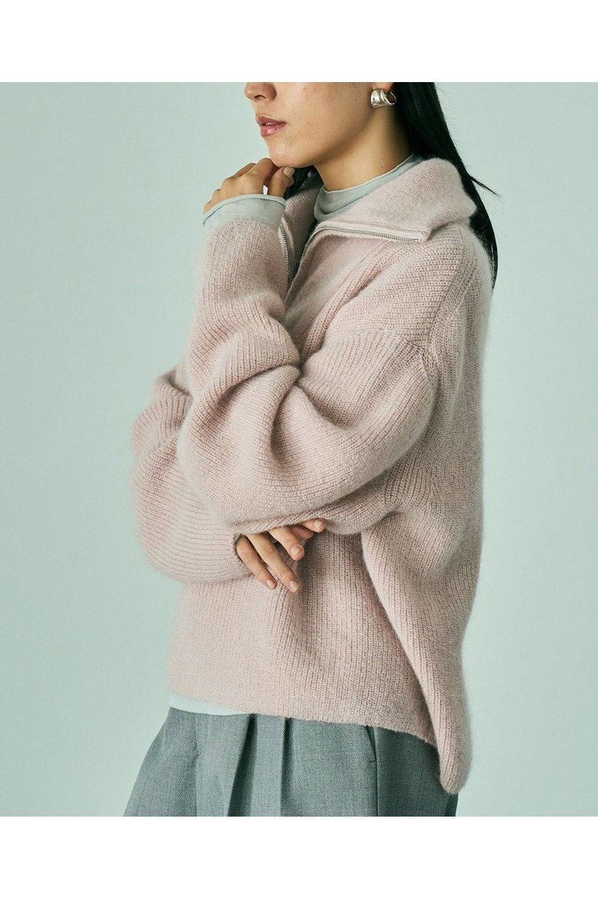 【カオス/Chaos】のトゥルリーニット インテリア・キッズ・メンズ・レディースファッション・服の通販 founy(ファニー)  ファッション Fashion レディースファッション Fashion for Women トップス・カットソー Cut & Sew Tops ニット Knit Tops & Sweaters カジュアルプルオーバー・ニットトップス Pullovers & Knit Tops / Casual Pullovers おすすめ Recommended / Our Picks スラックス Slacks, Dress Pants フォルム Silhouette, Form ベーシック Basic, Essential 新作・新入荷 New Arrivals / New In 畦 Ribbed Knit 防寒 Cold Protection, Winter-Ready ライトピンク|ID: prp329100004756654 ipo3291000000034409258