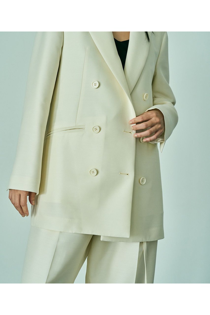 【カオス/Chaos】のガランジャケット 人気、トレンドファッション・服の通販 founy(ファニー)  ファッション Fashion レディースファッション Fashion for Women アウター Coat / Outerwear Collection レディースジャケット・軽アウター Jackets おすすめ Recommended / Our Picks ウォーム Warm Fabric シルク Silk, 100% Silk ジャケット Jacket, Outerwear セットアップ Set-Up, Coordinated Outfit ダブル Double, Double-Breasted ドレス Dress, One-Piece マニッシュ Mannish, Boyish 新作・新入荷 New Arrivals / New In other-8|ID: prp329100004756657 ipo3291000000034409288