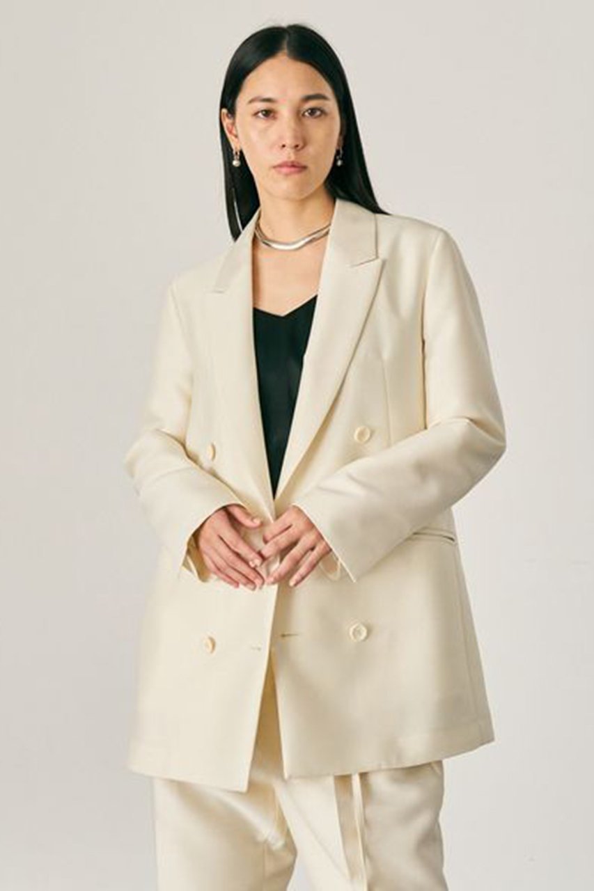 【カオス/Chaos】のガランジャケット 大人の最旬トレンドファッション＆コーディネート founy(ファウニー) 　ファッション　Fashion　レディースファッション　Fashion for Women　アウター　Coat / Outerwear Collection　レディースジャケット・軽アウター　Jackets　おすすめ　Recommended / Our Picks　ウォーム　Warm Fabric　シルク　Silk, 100% Silk　ジャケット　Jacket, Outerwear　セットアップ　Set-Up, Coordinated Outfit　ダブル　Double, Double-Breasted　ドレス　Dress, One-Piece　マニッシュ　Mannish, Boyish　other-2|ID: prp329100004756657 ipo3291000000036890809
