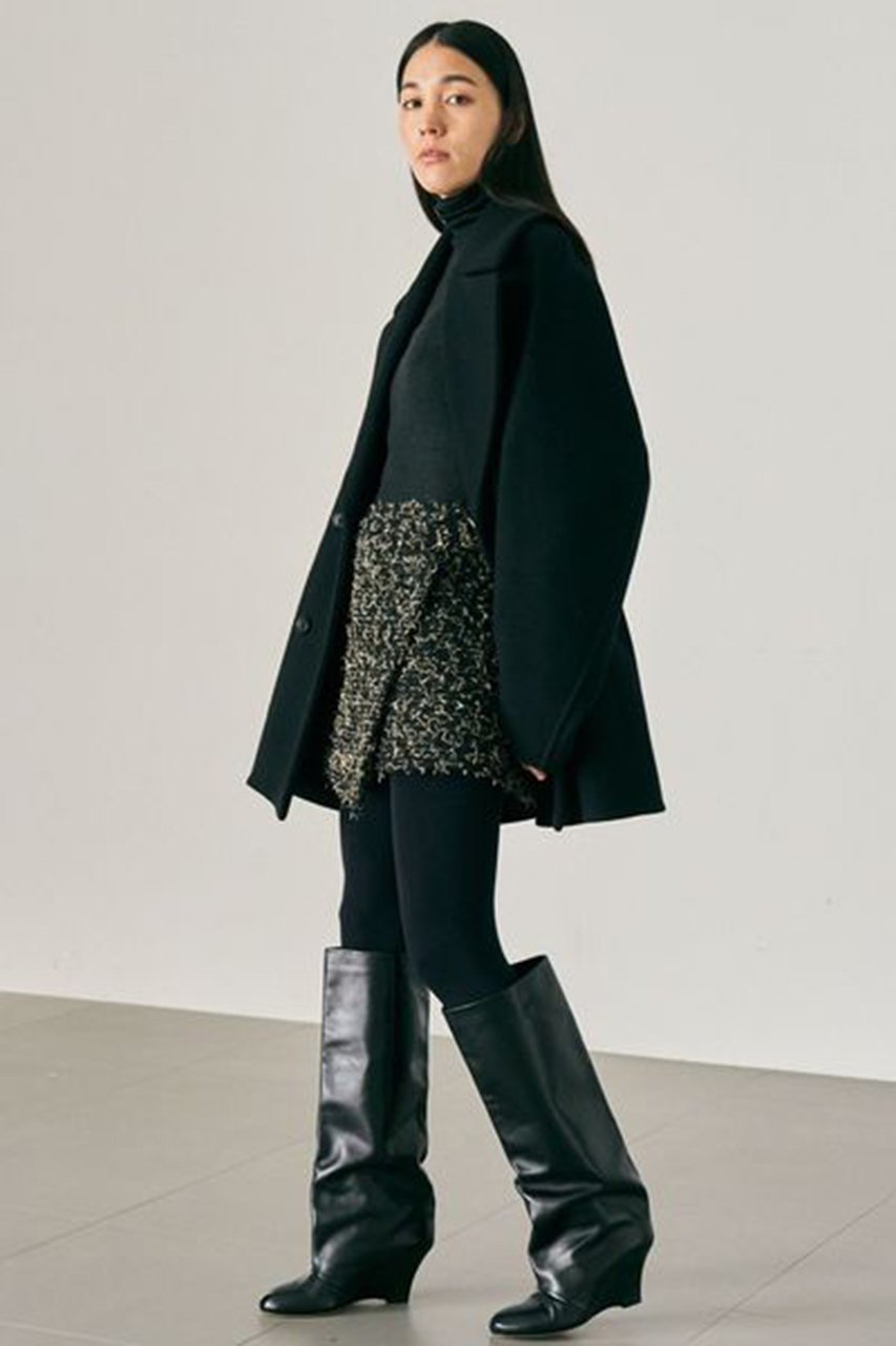 【カオス/Chaos】のルミスミニスカート 人気、トレンドファッション・服の通販 founy(ファニー) 　ファッション　Fashion　レディースファッション　Fashion for Women　スカート　Skirts　ミニスカート　Mini Skirts　アクセサリー　Fashion Accessories　エアリー　Airy Texture　タイツ　Tights, Legwear　ツイード　Twill, Twill Weave　デニム　Denim, Jeans Material　ミニスカート　Mini Skirt, Short Skirt　メッシュ　Mesh, Net Fabric　ラップ　Wrap, Wrap Design　ループ　Loop, Loop Knit　冬　Winter / This Winter　再入荷　Restock / Back in Stock　おすすめ　Recommended / Our Picks　日本製　Made In Japan　エレガント 上品　Elegant　other-3|ID: prp329100004756659 ipo3291000000035618539