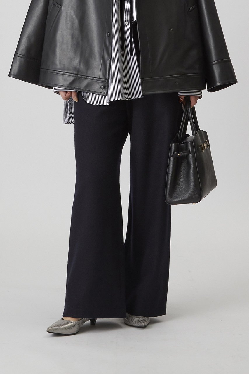 【プルミエ アロンディスモン/1er Arrondissement】のウールスムースイージーパンツ 人気、トレンドファッション・服の通販 founy(ファニー) 　ファッション　Fashion　レディースファッション　Fashion for Women　パンツ　Pants & Trousers　なめらか　Smooth, Silky Texture　リラックス　Relax, Relaxed Fit　エレガント 上品　Elegant　旅行　Travel　other-7|ID: prp329100004756660 ipo3291000000035618558