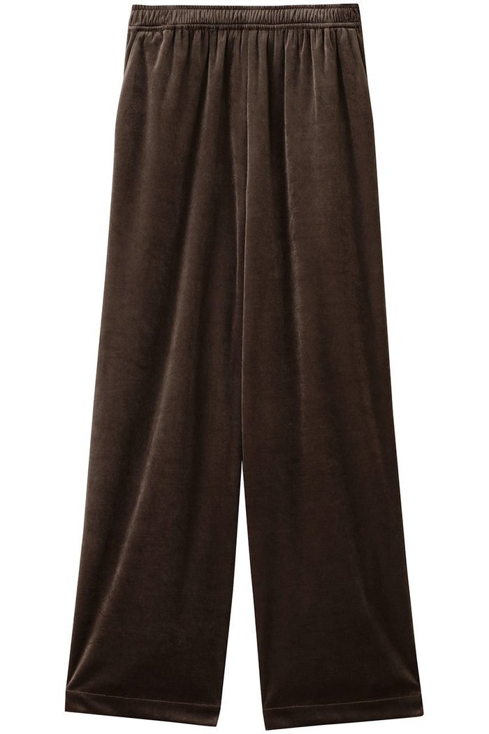 【プルミエ アロンディスモン/1er Arrondissement】のベロアワイドパンツ インテリア・キッズ・メンズ・レディースファッション・服の通販 founy(ファニー) https://founy.com/ ファッション Fashion レディースファッション Fashion for Women パンツ Pants & Trousers エレガント 上品 Elegant ドレープ Drape, Draping Fabric ベロア Velour, Soft Velvet ワイド Wide, Wide Fit |ID: prp329100004756661 ipo3291000000034409317