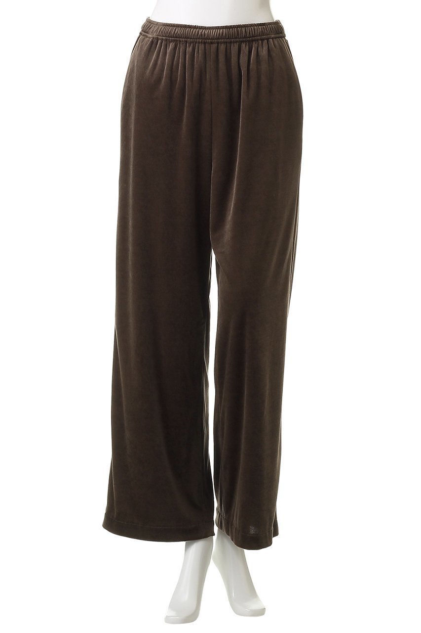 【プルミエ アロンディスモン/1er Arrondissement】のベロアワイドパンツ 人気、トレンドファッション・服の通販 founy(ファニー)  ファッション Fashion レディースファッション Fashion for Women パンツ Pants & Trousers エレガント 上品 Elegant ドレープ Drape, Draping Fabric ベロア Velour, Soft Velvet ワイド Wide, Wide Fit 新作・新入荷 New Arrivals / New In other-2|ID: prp329100004756661 ipo3291000000034409319