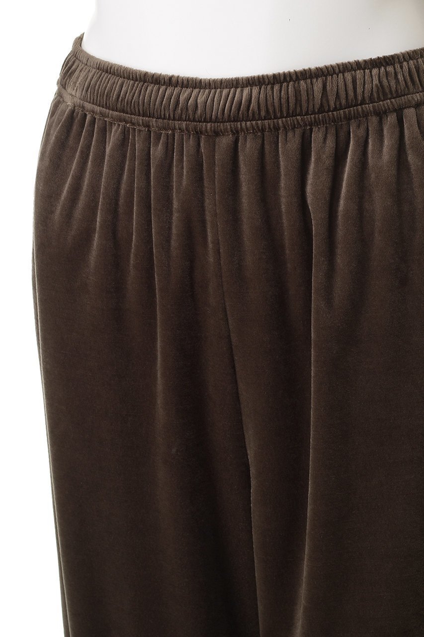 【プルミエ アロンディスモン/1er Arrondissement】のベロアワイドパンツ 人気、トレンドファッション・服の通販 founy(ファニー) ファッション Fashion レディースファッション Fashion for Women パンツ Pants & Trousers エレガント 上品 Elegant ドレープ Drape, Draping Fabric ベロア Velour, Soft Velvet ワイド Wide, Wide Fit other-5|ID: prp329100004756661 ipo3291000000035514706